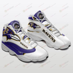 Baltimore Ravens Air Jordan 13 Shoes Sneakers