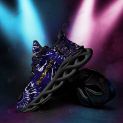 Baltimore Ravens Logo Pattern Custom Name 3D Max Soul Sneaker Shoes