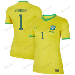 Barbosa 1 Brazil Women's National Team 2023-24 World Cup Home Women Jersey