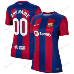 Barcelona 2023/24 Home Custom Women Jersey - Royal