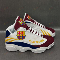 Barcelona Team Air Jordan 13 Sneakers Sport Shoes