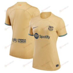 Barcelona Women 2022/23 Away Blank Jersey - Yellow