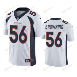Baron Browning Denver Broncos 56 White Vapor Limited Jersey