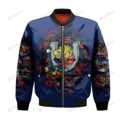 Barrie Colts Bomber Jacket 3D Printed Camouflage Vintage