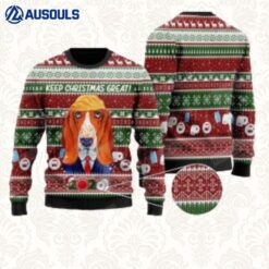 Basset Hound Ugly Sweaters For Men Women Unisex