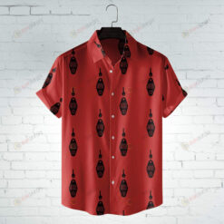 Bates Motel TV Series Red Hawaiian Shirt Short Sleeve