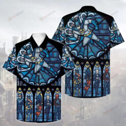 Batman And Villain In Cathedral Hawaiian Shirt
