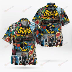 Batman Cartoon Hawaiian Shirt In Multi Color