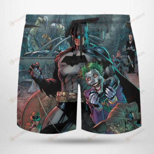 Batman Detective Comics Hawaiian Summer Shorts Men Shorts - Print Shorts