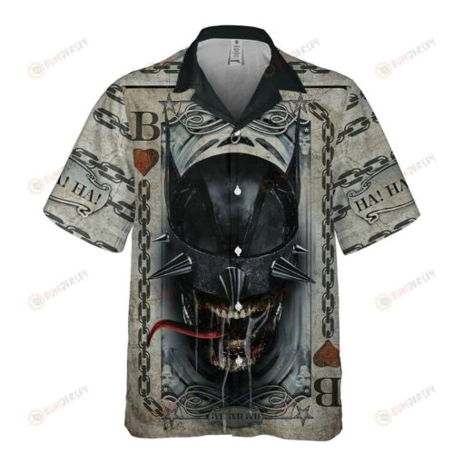 Batman Horror Devil Short Sleeve Hawaiian Shirt