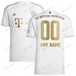 Bayern Munich 2022/23 Away Player Custom Jersey - White