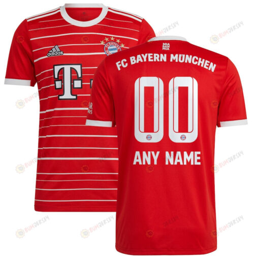 Bayern Munich 2022/23 Home Player Custom Jersey - Red