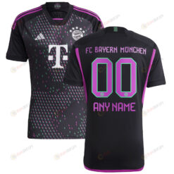 Bayern Munich 2023/24 Away Custom Men Jersey - Black