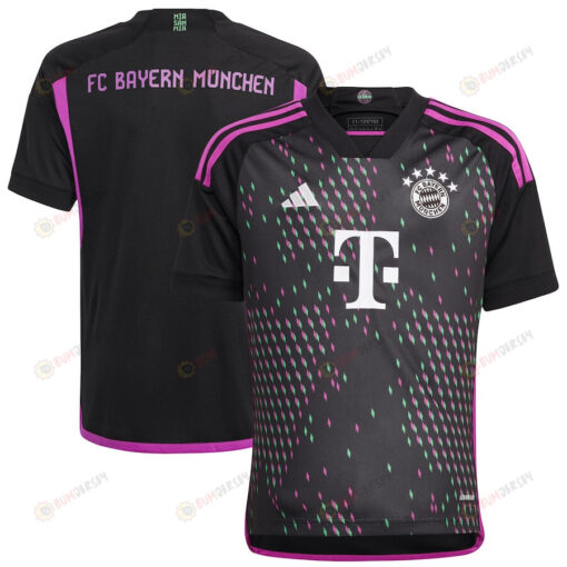 Bayern Munich 2023/24 Away Youth Jersey - Black