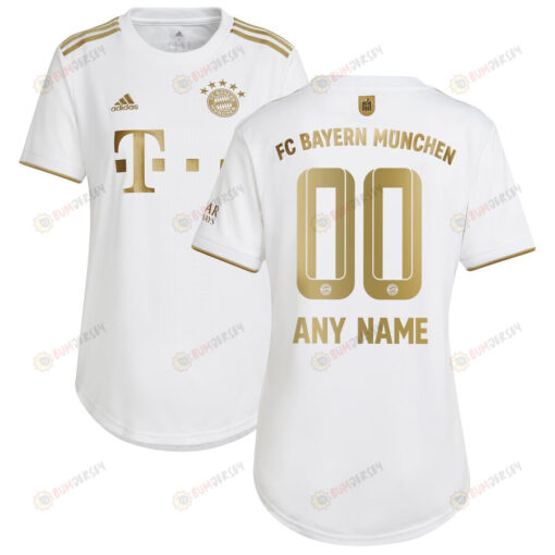 Bayern Munich Women 2022/23 Away Custom Jersey - White