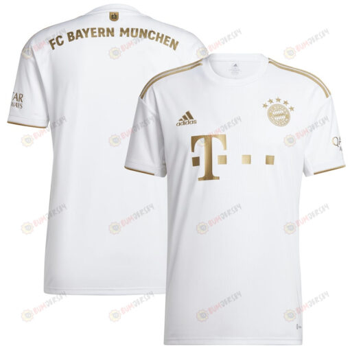 Bayern Munich Youth 2022/23 Away Player Jersey - White