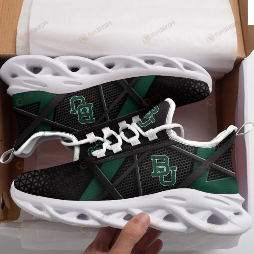 Baylor Bears Logo Pattern 3D Max Soul Sneaker Shoes