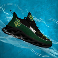 Baylor Bears Logo Texture Pattern 3D Max Soul Sneaker Shoes