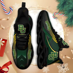 Baylor Bears Logo Thin Pattern 3D Max Soul Sneaker Shoes