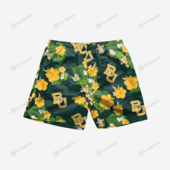 Baylor Bears Original Floral Hawaiian Men Shorts Swim Trunks - Print Shorts