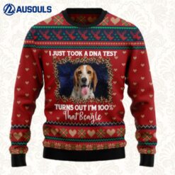 Beagle Dna Ugly Sweaters For Men Women Unisex
