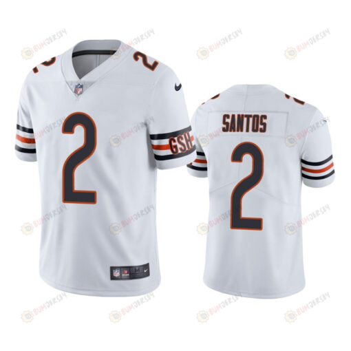 Bears Cairo Santos 2 Vapor Untouchable Limited White Jersey