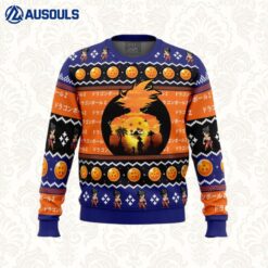 Beautiful Sunset Dragon Ball Z Ugly Sweaters For Men Women Unisex