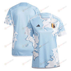 Belgium Women National Team 2022/23 Away Blank Jersey - Light Blue