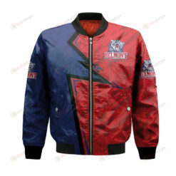 Belmont Bruins Bomber Jacket 3D Printed Abstract Pattern Sport