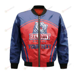 Belmont Bruins Bomber Jacket 3D Printed Curve Style Sport