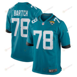 Ben Bartch 78 Jacksonville Jaguars Men's Jersey - Teal