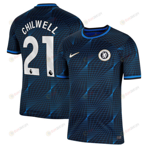 Ben Chilwell 21 Chelsea 2023/24 Away Men Jersey - Navy