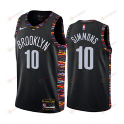 Ben Simmons 10 Brooklyn Nets Black Biggie Music Eidition Jersey 2022 New Number