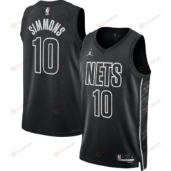 Ben Simmons 10 Brooklyn Nets Men 2022/23 Statement Edition Swingman Jersey