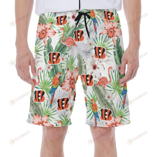 Bengals Tropical Forest Hawaiian Shorts Summer Shorts Men Shorts - Print Shorts