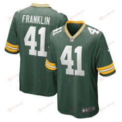 Benjie Franklin Green Bay Packers Game Player Jersey - Green