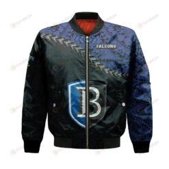 Bentley Falcons Bomber Jacket 3D Printed Grunge Polynesian Tattoo