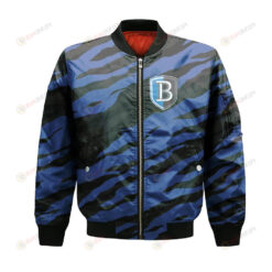 Bentley Falcons Bomber Jacket 3D Printed Sport Style Team Logo Pattern