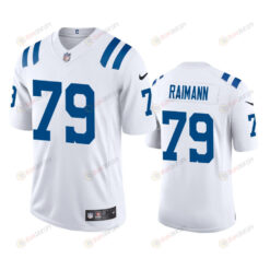 Bernhard Raimann 79 Indianapolis Colts White Vapor Limited Jersey