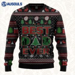 Best Dad Ever Ugly Sweaters For Men Women Unisex
