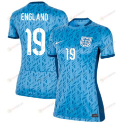 Bethany England 19 England Women's National Team 2023-24 World Cup Away Women Jersey