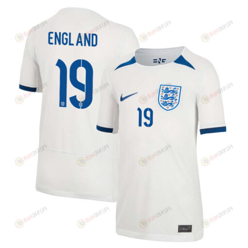 Bethany England 19 England Women's National Team 2023-24 World Cup Home Jersey