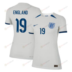 Bethany England 19 England Women's National Team 2023-24 World Cup Home Women Jersey