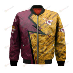 Bethune-Cookman Wildcats Bomber Jacket 3D Printed Abstract Pattern Sport