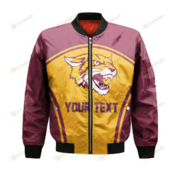 Bethune-Cookman Wildcats Bomber Jacket 3D Printed Curve Style Sport