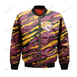 Bethune-Cookman Wildcats Bomber Jacket 3D Printed Sport Style Team Logo Pattern