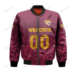 Bethune-Cookman Wildcats Bomber Jacket 3D Printed Team Logo Custom Text And Number