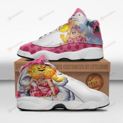 Big Mom Shoes One Piece Anime Air Jordan 13 Shoes Sneakers