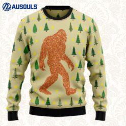 Bigfoot Sasquatch Ugly Sweaters For Men Women Unisex