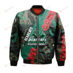 Binghamton Bearcats Bomber Jacket 3D Printed Sport Style Keep Go on